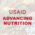The words USAID Advancing Nutrition in red text.